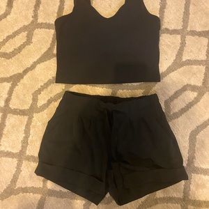Lululemon shorts and align tank